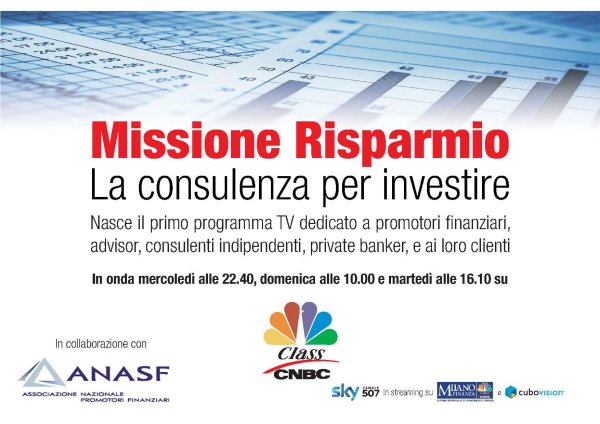 Immagine di Missione Risparmio, il programma dedicato al tema degli investimenti e del risparmio - Scopri su Economia